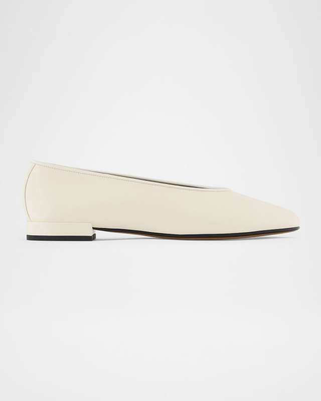 Soft Calfskin Ballerina Flats
